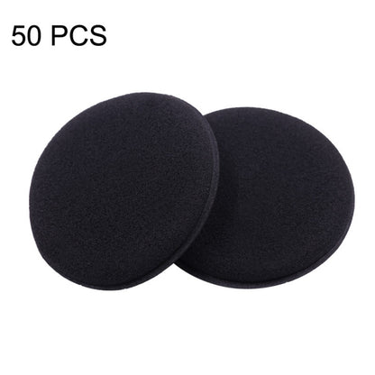 50 PCS Waxing Sponge Cars With Round Edge Car Washing Car Wax Maintenance Polished Sponge, 50 PCS Polished Sponge