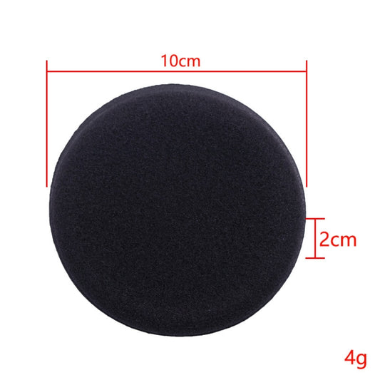 50 PCS Waxing Sponge Cars With Round Edge Car Washing Car Wax Maintenance Polished Sponge, 50 PCS Polished Sponge