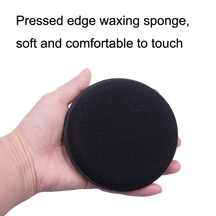 50 PCS Waxing Sponge Cars With Round Edge Car Washing Car Wax Maintenance Polished Sponge, 50 PCS Polished Sponge
