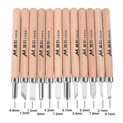 MYTEC Multifunctional Woodworking Rubber Stamp Carving Tool Knife, 3 PCS/Set, 4 PCS/Set, 5 PCS/Set, 6 PCS/Set, 8 PCS/Set, 10 PCS/Set, 12 PCS/Set