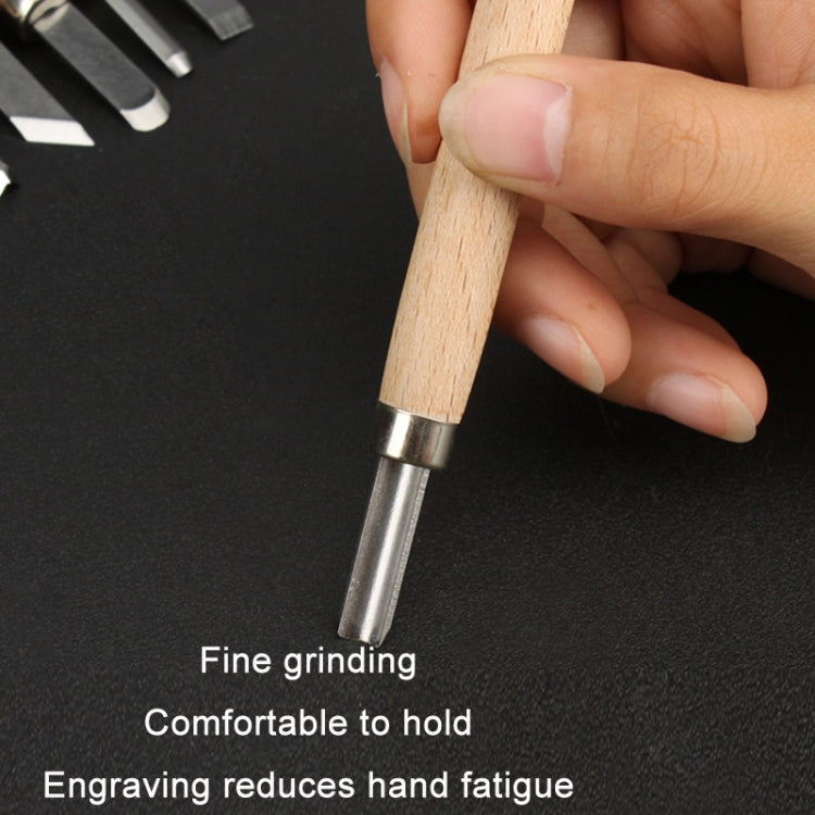 MYTEC Multifunctional Woodworking Rubber Stamp Carving Tool Knife, 3 PCS/Set, 4 PCS/Set, 5 PCS/Set, 6 PCS/Set, 8 PCS/Set, 10 PCS/Set, 12 PCS/Set