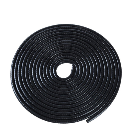 5m U-shaped Non-stick Car Rubber Seal Bumper, Black, White, Grey, Blue, Red