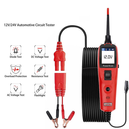 جهاز فحص دوائر السيارات AUTEL PS100، أداة تشخيص أنظمة السيارات، جهاز فحص دوائر السيارات