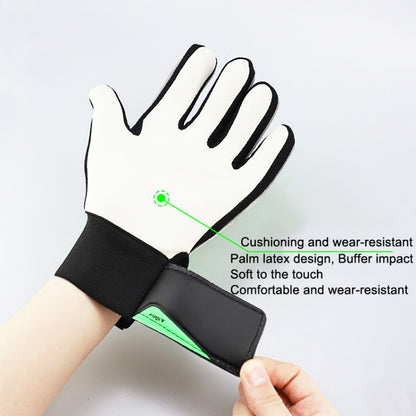 Children Football Goalkeeper Glove Latex Anti-Collision Goalkeeper Gloves