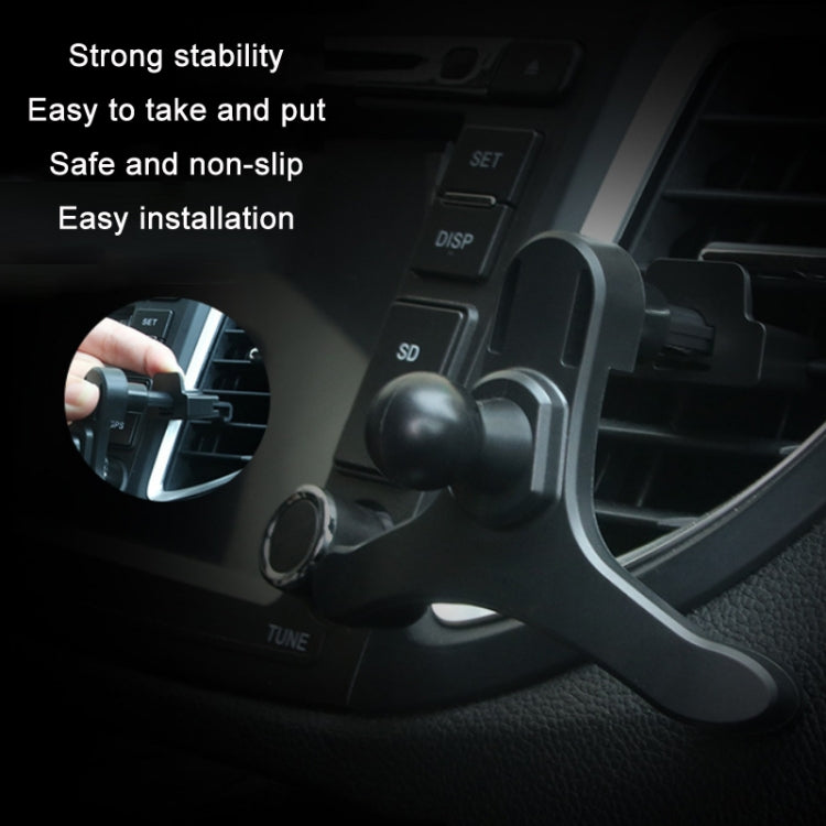 10 PCS R139-004 Car Air Outlet Mobile Phone Holder Clip, Black, White