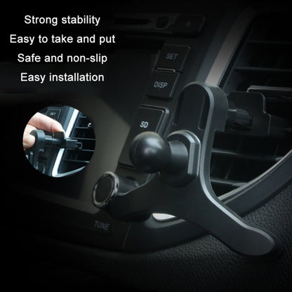 10 PCS R139-004 Car Air Outlet Mobile Phone Holder Clip, Black, White