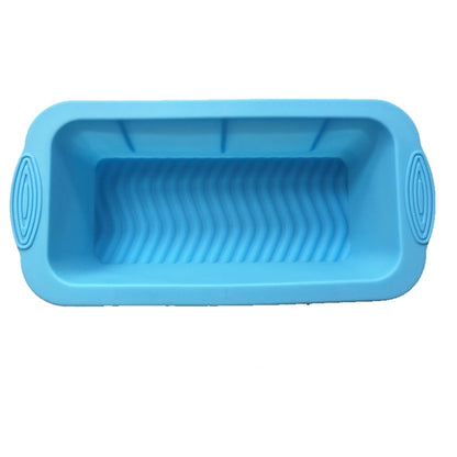 Silicone Pizza Toast Box Long Cake Mold, Long (Red), Long (Blue), Long (Purple)