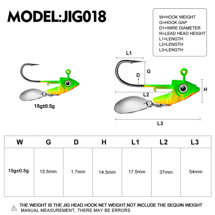 Lead Material Fish Shape Anti-hanging Bottom Hook