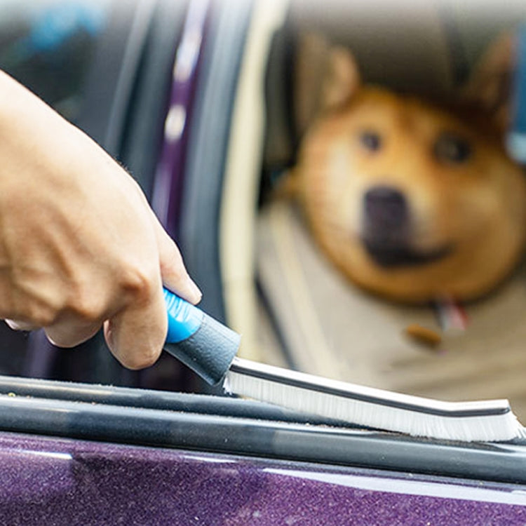 Car Window Door Corner Brush Cleaning Car Crevice Brush, 2pcs Door Corner Brush