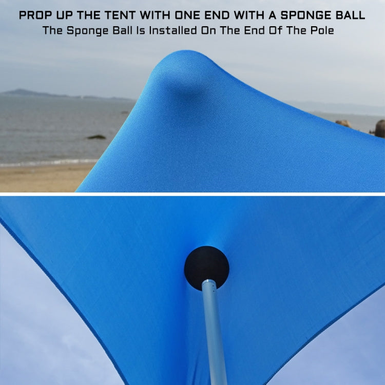 Outdoor Beach Lycra Canopy Camping Tent Sunshade Fishing Tent, Size: