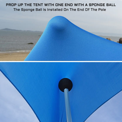 Outdoor Beach Lycra Canopy Camping Tent Sunshade Fishing Tent, Size: