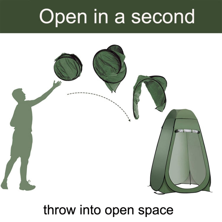 Outdoor Camping Toilet Changing Tent Automatic Shower Bathing Tent, Style: