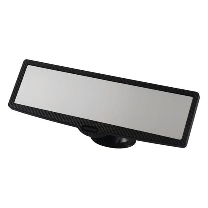 CZC-255 Carbon Fiber Indoor Rearview Mirror Modified Suction Cup Endoscope Auxiliary Mirror, CZC-255(White Mirror)