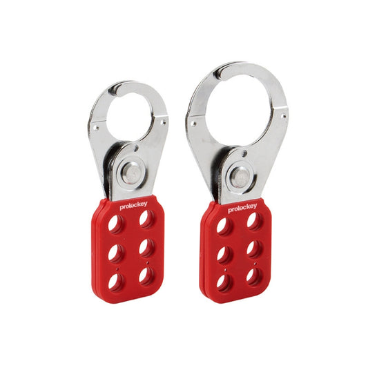 Prolockey Industrial Safety Steel Anti-Rust Six-Link Hasp Lock, SH01, SH02