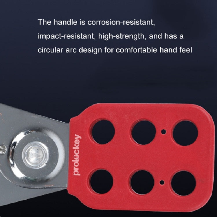 Prolockey Industrial Safety Steel Anti-Rust Six-Link Hasp Lock, SH01, SH02