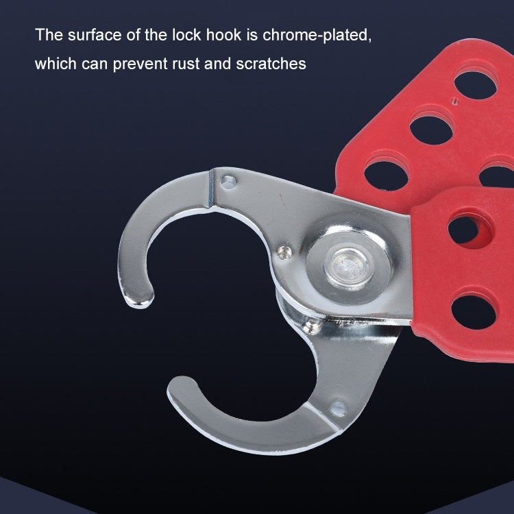 Prolockey Industrial Safety Steel Anti-Rust Six-Link Hasp Lock, SH01, SH02