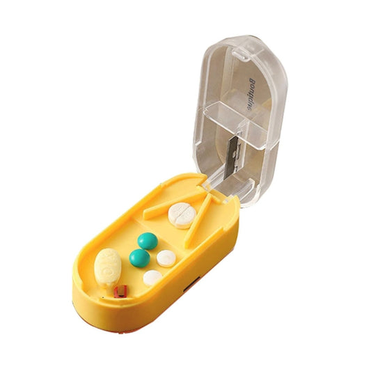 Home Convenient Transparent Tablet Divider Compartments Medicine Boxes