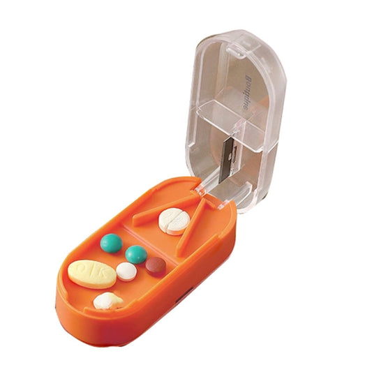 Home Convenient Transparent Tablet Divider Compartments Medicine Boxes