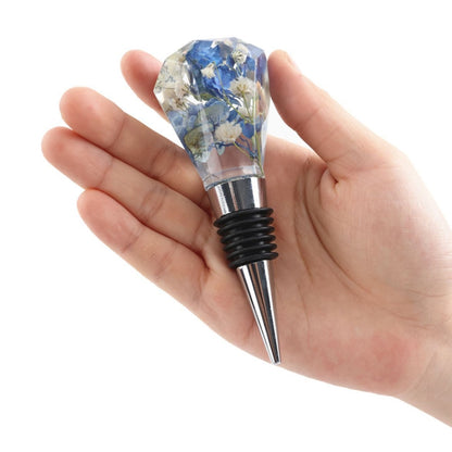 DIY Crystal Epoxy Resin Red Wine Stopper Silicone Mold,Style:, Five Molds, 5 Molds+5 Red Wine Plug