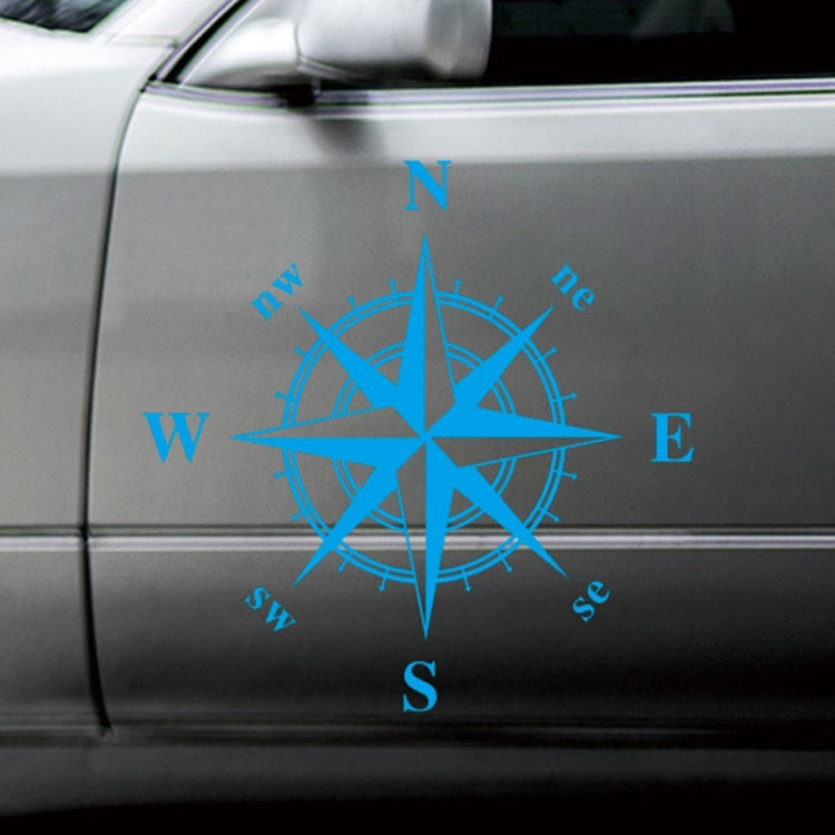 D-336 Car Compass Graphic Sticker Hood Car Body Universal Sticker, D-336
