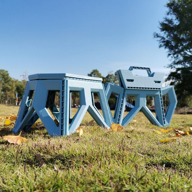Portable Thickened Plastic Folding Stool Outdoor Fishing Stool
