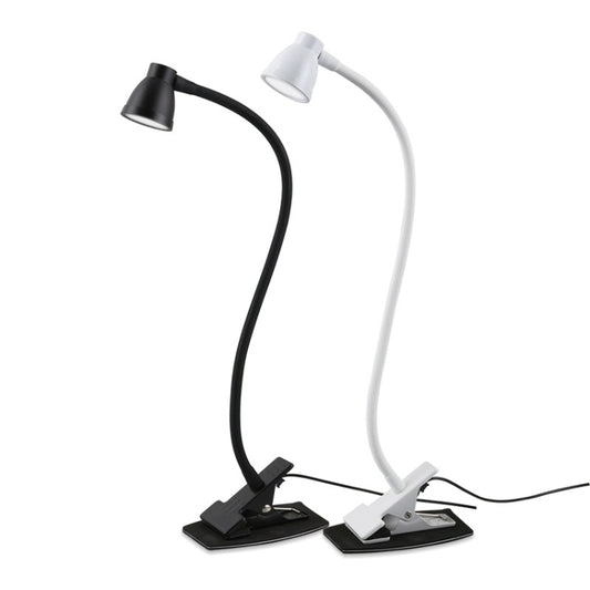 668A001 USB 360 Degree Bend Hose Desk Lamp, Spec:, White Stepless Dimming, Black Stepless Dimming, White Two-speed Dimming, Black Two-speed Dimming