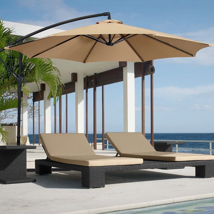 Polyester Parasol Replacement Cloth Round Garden Umbrella Cover