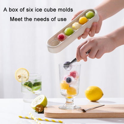 Homemade Quick Frozen Ice Cube Storage Silicone Mold, Yellow Green, Gray Yellow