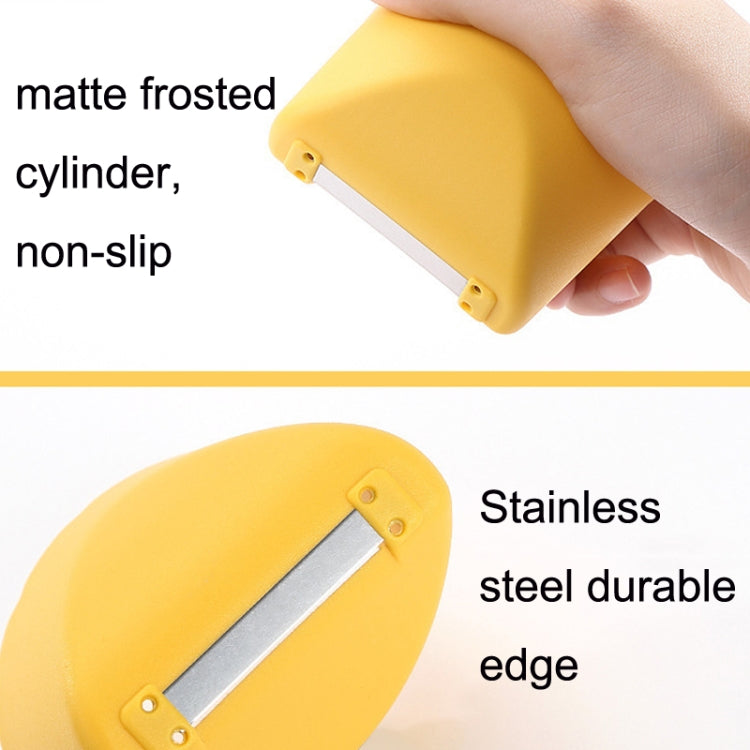 Kitchen Splash Resistant Stainless Steel Home Fruit Peeler, 5PCS Lemon Yellow, 5PCS Apple Green