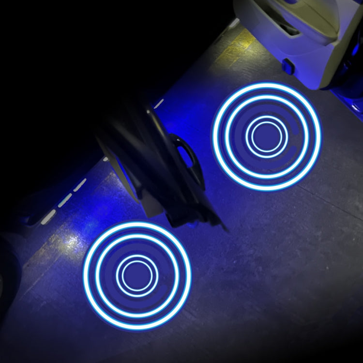 LED Infrared Induction Car Door Welcome Light Night Projection Ambient Light, Energy Circle (Blue), Energy Circle (White), Energy Circle (Yellow), Cat Claw (Yellow), Radish (Yellow), Drink (Yellow), Drink (Purple), Honor (Yellow), Honor (Purple)�������...