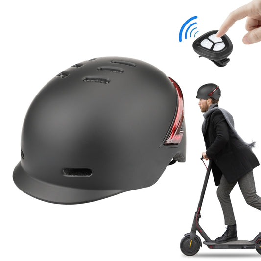 Cycling Helmet Ultralight Bicycle Helmet with Warning Light Remote Control
