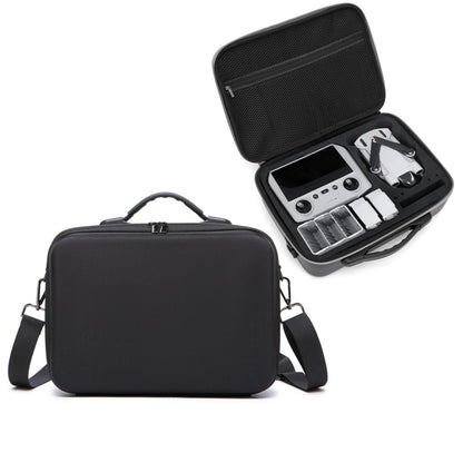 حقيبة ظهر وحقيبة رسول منظمة لـ DJI MINI 3 PRO، نايلون أسود، نمط ماسي من البولي يوريثان