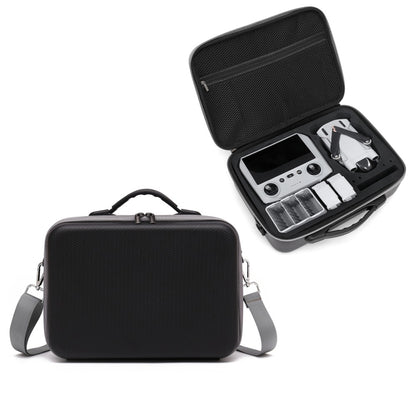 حقيبة ظهر وحقيبة رسول منظمة لـ DJI MINI 3 PRO، نايلون أسود، نمط ماسي من البولي يوريثان