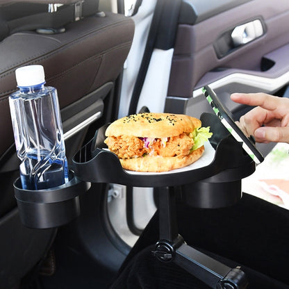 Car Water Cup Holder Dinner Plate Rack Rotatable Mobile Phone Holder, Car Water Cup Holder