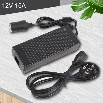 220V To 12V Power Converter 10A15A Car to Household Power Adapter, Plug Type:, 15A US Plug, 15A EU Plug, 15A UK Plug