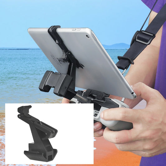 حامل هاتف وجهاز لوحي للتحكم عن بعد RCSTQ لطائرة DJI Mavic 3/Mini 2/Mini 3 Pro، الطراز: مشبك فقط، مع حبل سميك