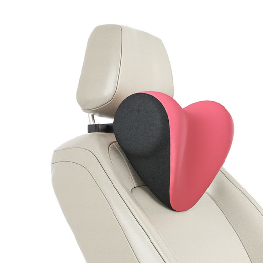 A09 Car Seat Headrest Memory Foam Comfortable Neck Pillow, Style:, Without Stand (Pink), With Stand (Black), Without Stand (Coffee), With Stand  (White), Without Stand (Blue), With Stand  (Orange), Without Stand (Gray), With Stand  (Pink)��������������...
