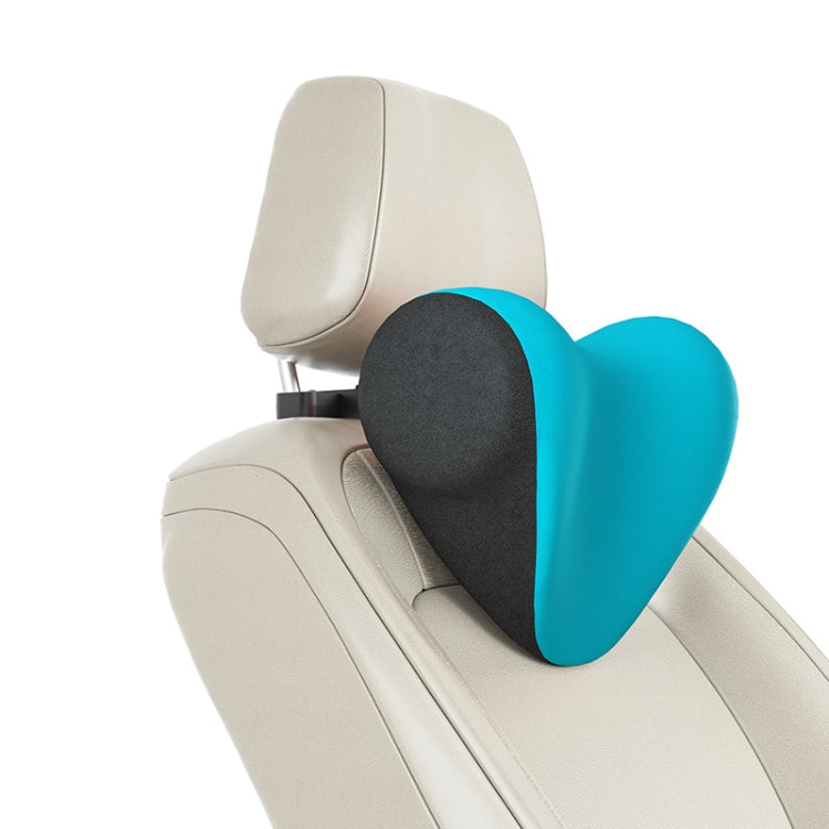 A09 Car Seat Headrest Memory Foam Comfortable Neck Pillow, Style:, Without Stand (Pink), With Stand (Black), Without Stand (Coffee), With Stand  (White), Without Stand (Blue), With Stand  (Orange), Without Stand (Gray), With Stand  (Pink)��������������...