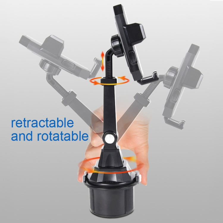 Central Control Cup Holder Adjustable Length Mobile Phone Bracket Car Navigation Bracket, Central Control Cup Holder