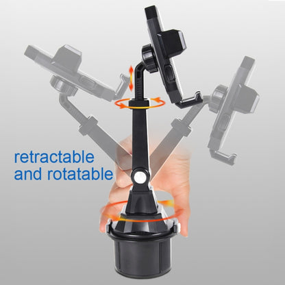 Central Control Cup Holder Adjustable Length Mobile Phone Bracket Car Navigation Bracket, Central Control Cup Holder