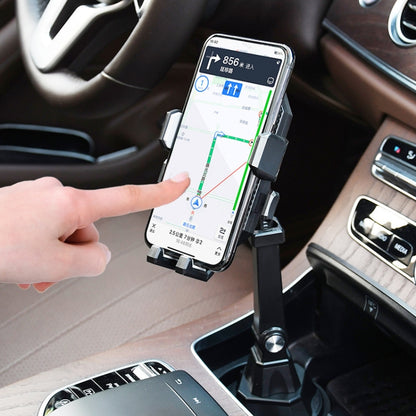 Central Control Cup Holder Adjustable Length Mobile Phone Bracket Car Navigation Bracket, Central Control Cup Holder