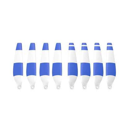 8 PCS 6030F Double Sided Colorful Low Noise Wing Propellers For DJI Mini 3 Pro, Orange Tip, Silver Tip, White Red, White Blue, White Yellow, Three -color