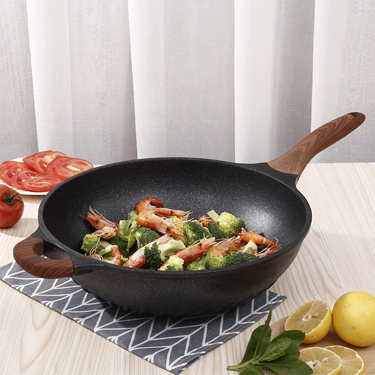Wanjiachu Maifan Stone Wok Die-cast Frying Home Pancake Pan