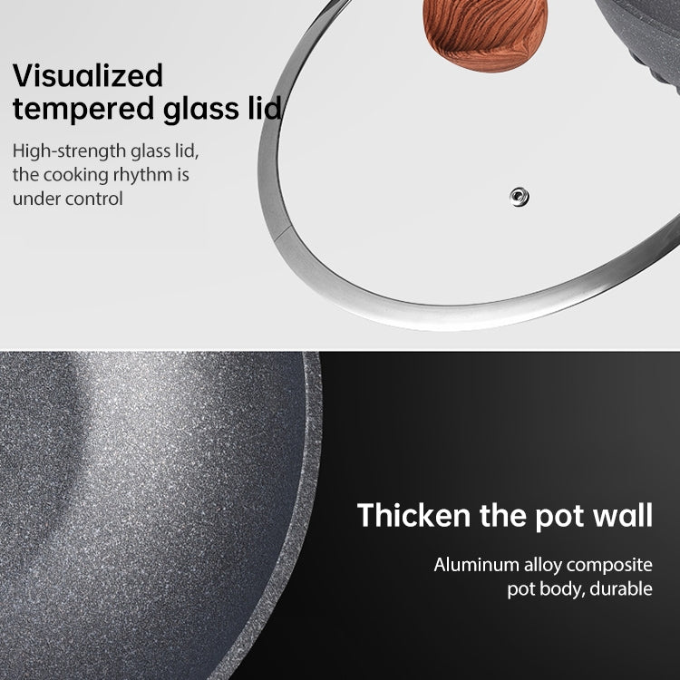 Wanjiachu Maifan Stone Wok Die-cast Frying Home Pancake Pan