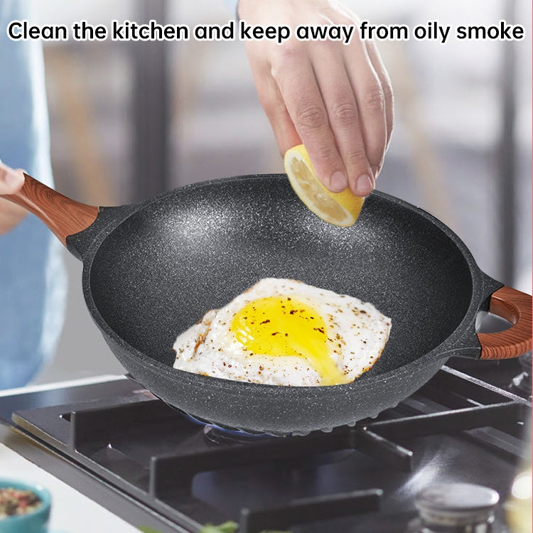Wanjiachu Maifan Stone Wok Die-cast Frying Home Pancake Pan