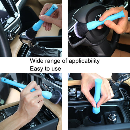 Car Details Soft Bristle Interior Brush Crevice Cleaning Brush, Style:, Short Black Handle, Long Black Handle, Short Red Handle, Long Red Handle, Short Blue Handle, Long Blue Handle