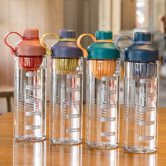 Summer Portable High Temperature Resistant Tea Leaking Plastic Cup