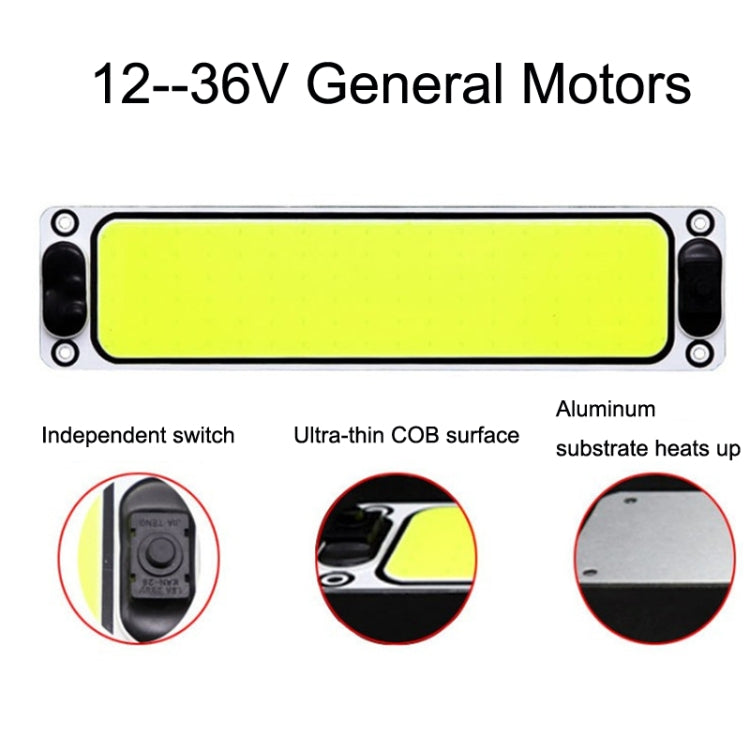 2PCS Car Cab LED Reading Light COB Truck Interior Light Dome Lamp, Car LED Reading Light