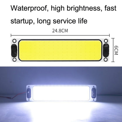 2PCS Car Cab LED Reading Light COB Truck Interior Light Dome Lamp, Car LED Reading Light