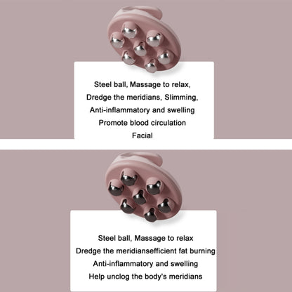 Calf Muscle Relaxation Abdominal Ball Meridian Massager, Color:, Orange Steel Ball OPP, Green Steel Ball OPP, Pink Steel Ball OPP, Blue Steel Ball OPP, Orange Magnetic Ball OPP, Green Magnetic Ball OPP, Pink Magnetic Ball OPP, Blue Magnetic Ball OPP